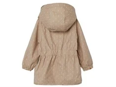 Lil Atelier nougat print overgangsjakke